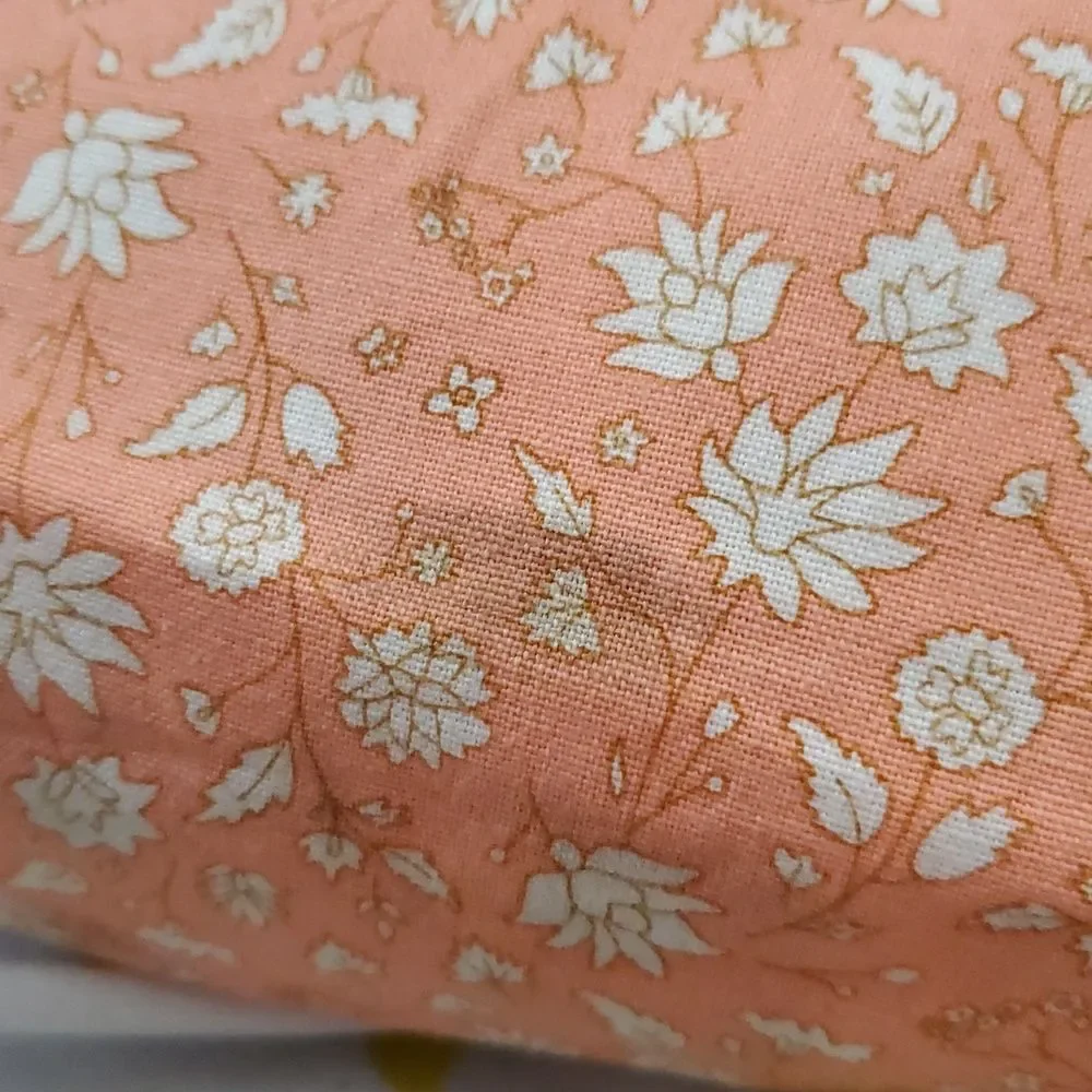 Target Peach Floral Women's Hobo Bag Adjustable Shoulder Tie